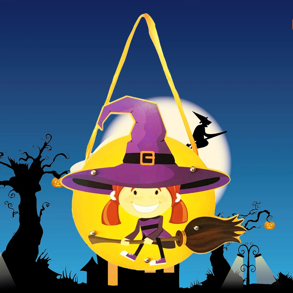 

2PCS Portable Witch Pattern Practical Gift Bags for Candies Party