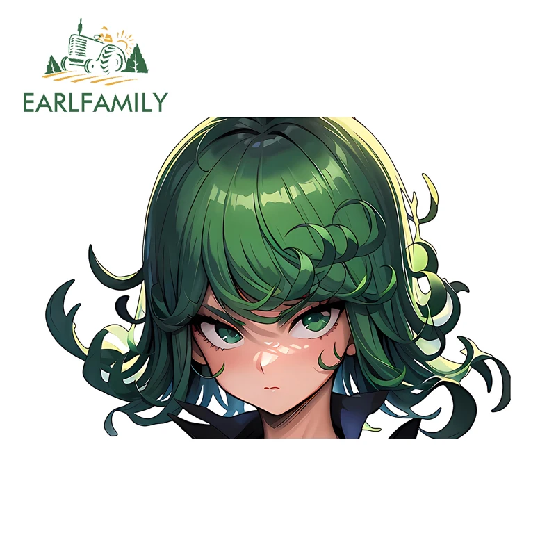 Фото EARLFAMILY Милые наклейки и стикеры с Татсумаки, очаровательные мультяшные наклейки, водонепроницаемые, устойчивые к царапинам, для термосов и бутылок для хранения напитков №2
