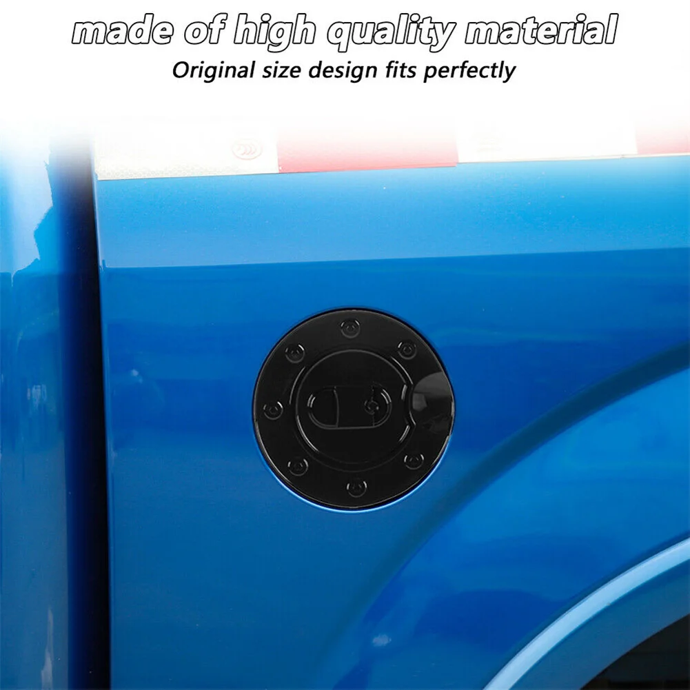 

Exterior Filler Fuel Door Tank Gas Cap Cover Trim For Ford F150 2004-2008 Black Fuel Door Tank Gas Cap Cover Trim