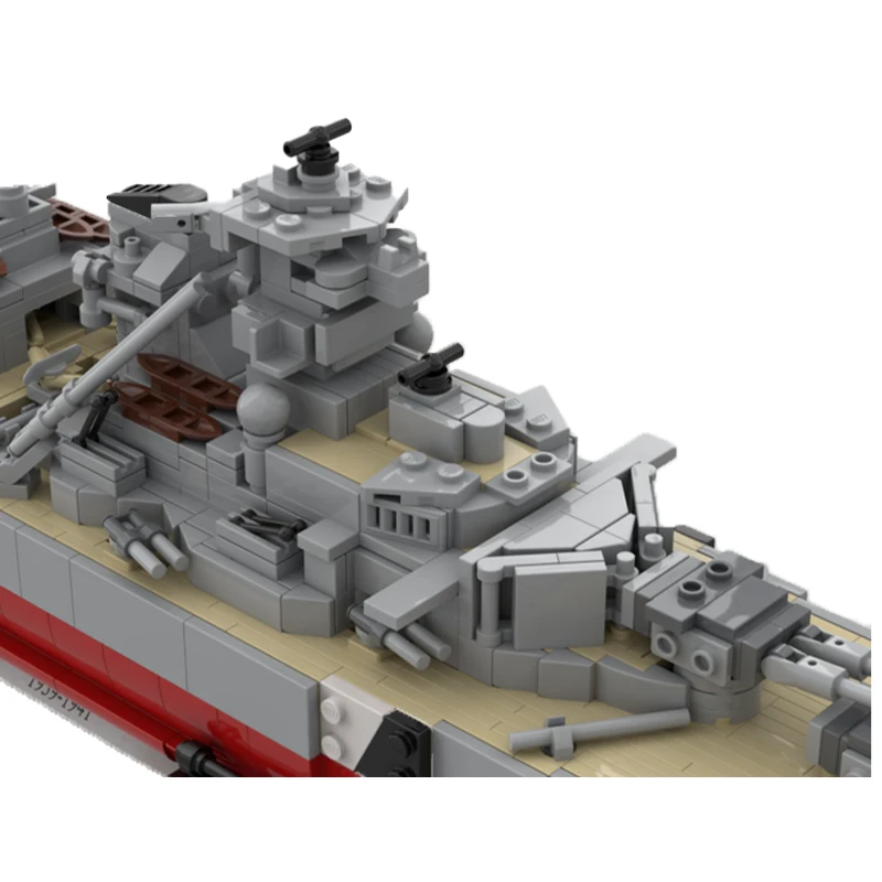 MOC- 151996 Военный военный корабль строительный блок сделай сам мини-индивидуальная