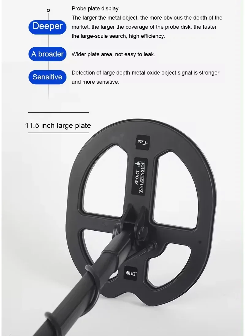 Z80 Подземный металлоискатель дальнего действия глубина 3 метра желтая панель