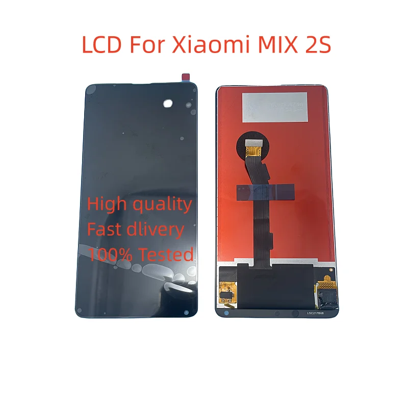 

ЖК-дисплей с рамкой, дигитайзер сенсорного экрана в сборе, Xiaomi Mix 2S, оригинальный, новый, 5,99 дюйма