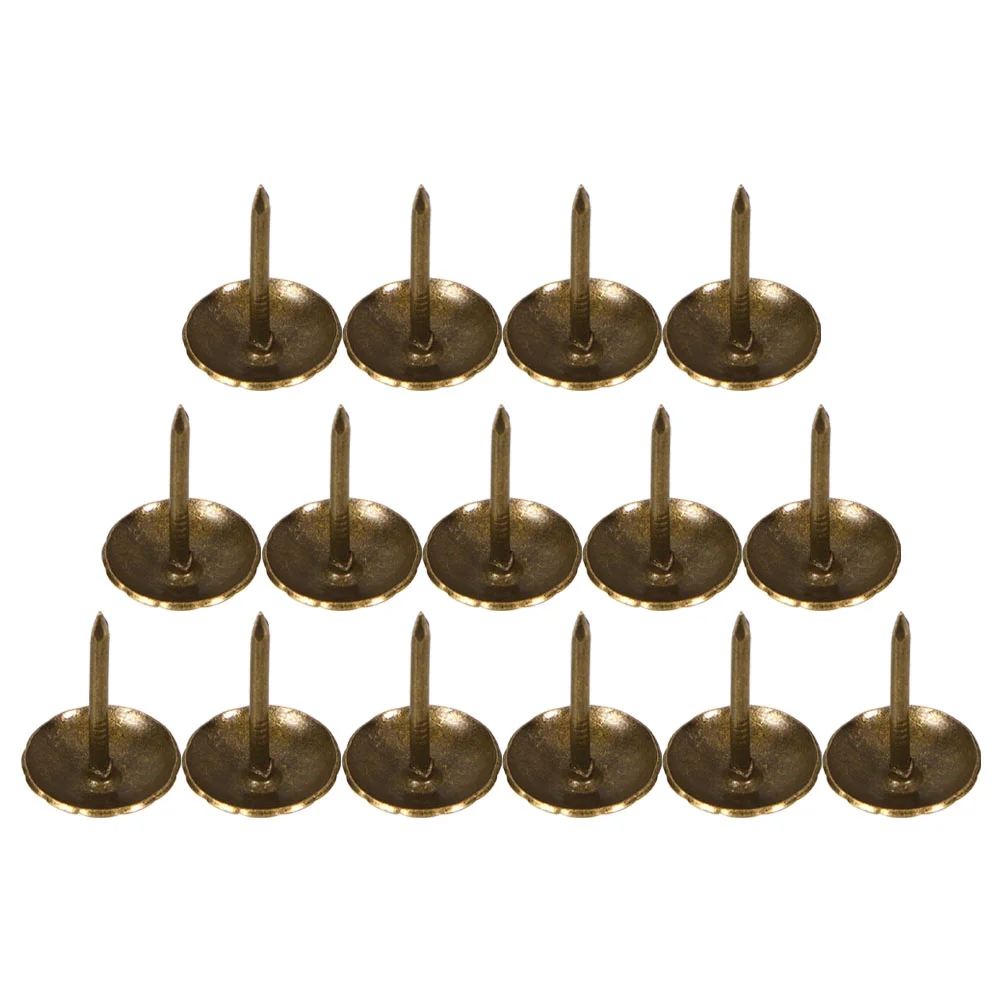 

Upholstery Tack Nails Furniturecarpet Tacksnail Studspin Home Decor Decorative Headslifter Webbing Sofa Round Buttons Bronze