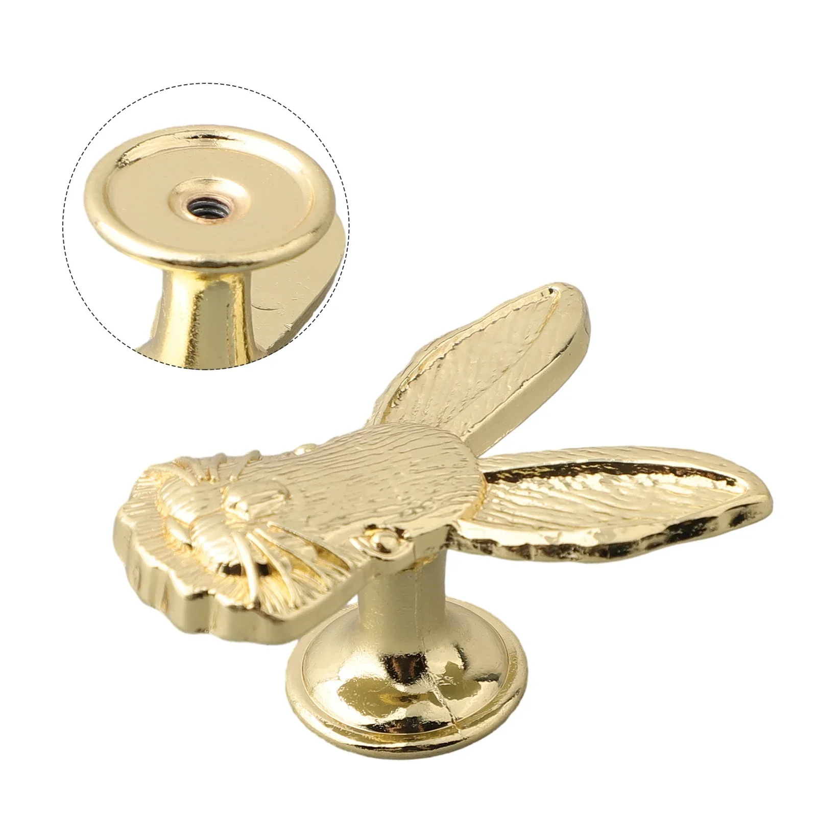 Ручка дверная в форме кролика 4 9x3 5 см 1 шт.