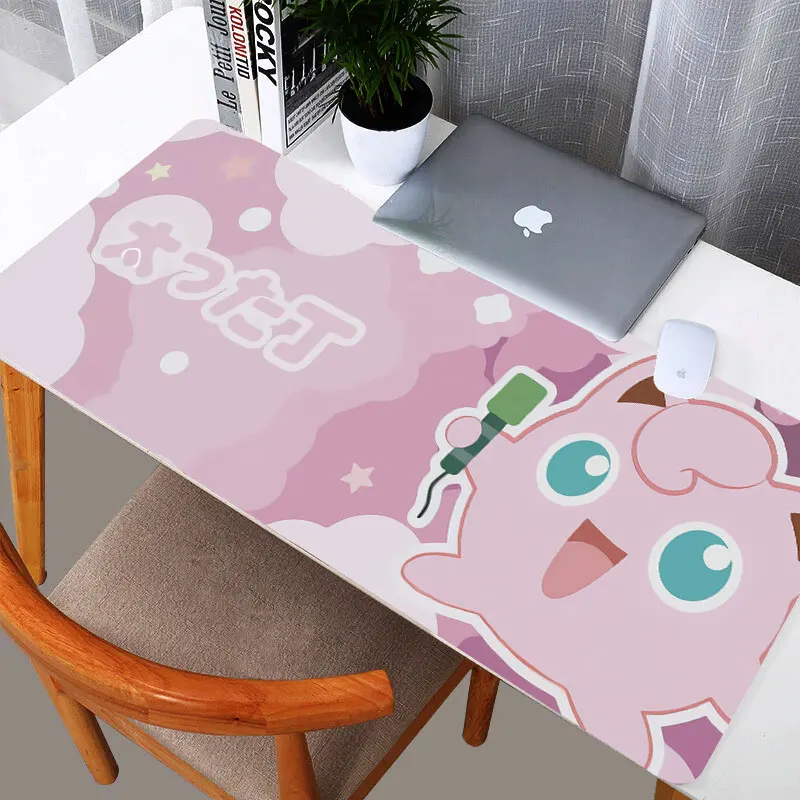 Большой игровой коврик для мыши Pokemon Пикачу Бульбазавр Charizard противоскользящий