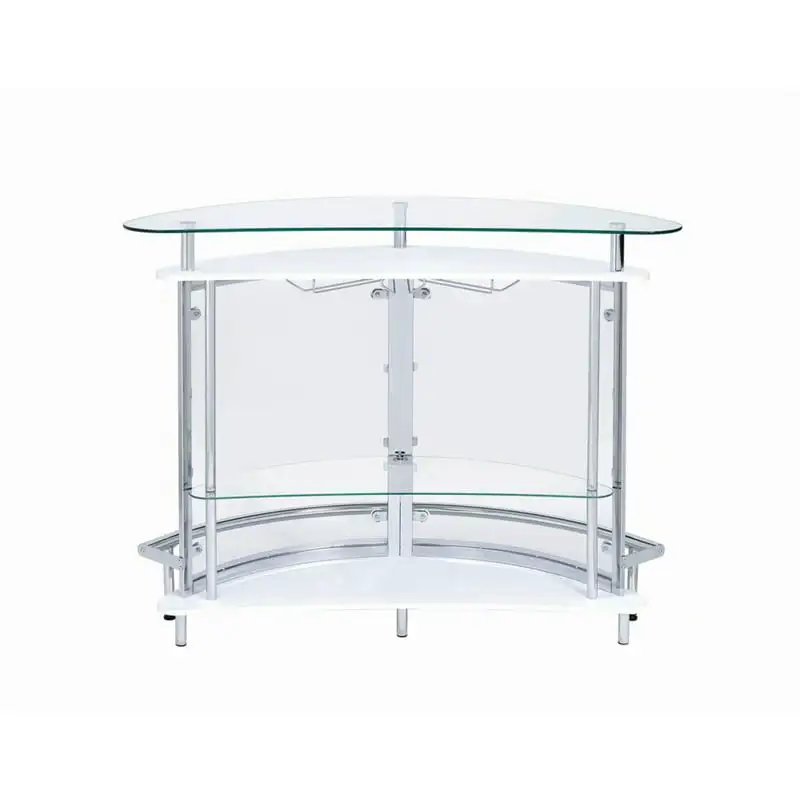 

Unit with Clear Acrylic Front , White-