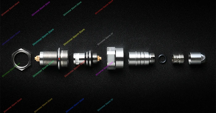 Подводные разъемы герметичные розетки из нержавеющей стали 1 Вт 2-32 полюса