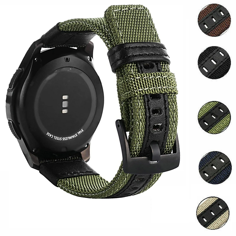 

18mm Nylon Leather Watchband For Huawei Talkband B5 Strap Sport Watch Accessories Bracelet Band For Huawei Honor S1/Fit Correa