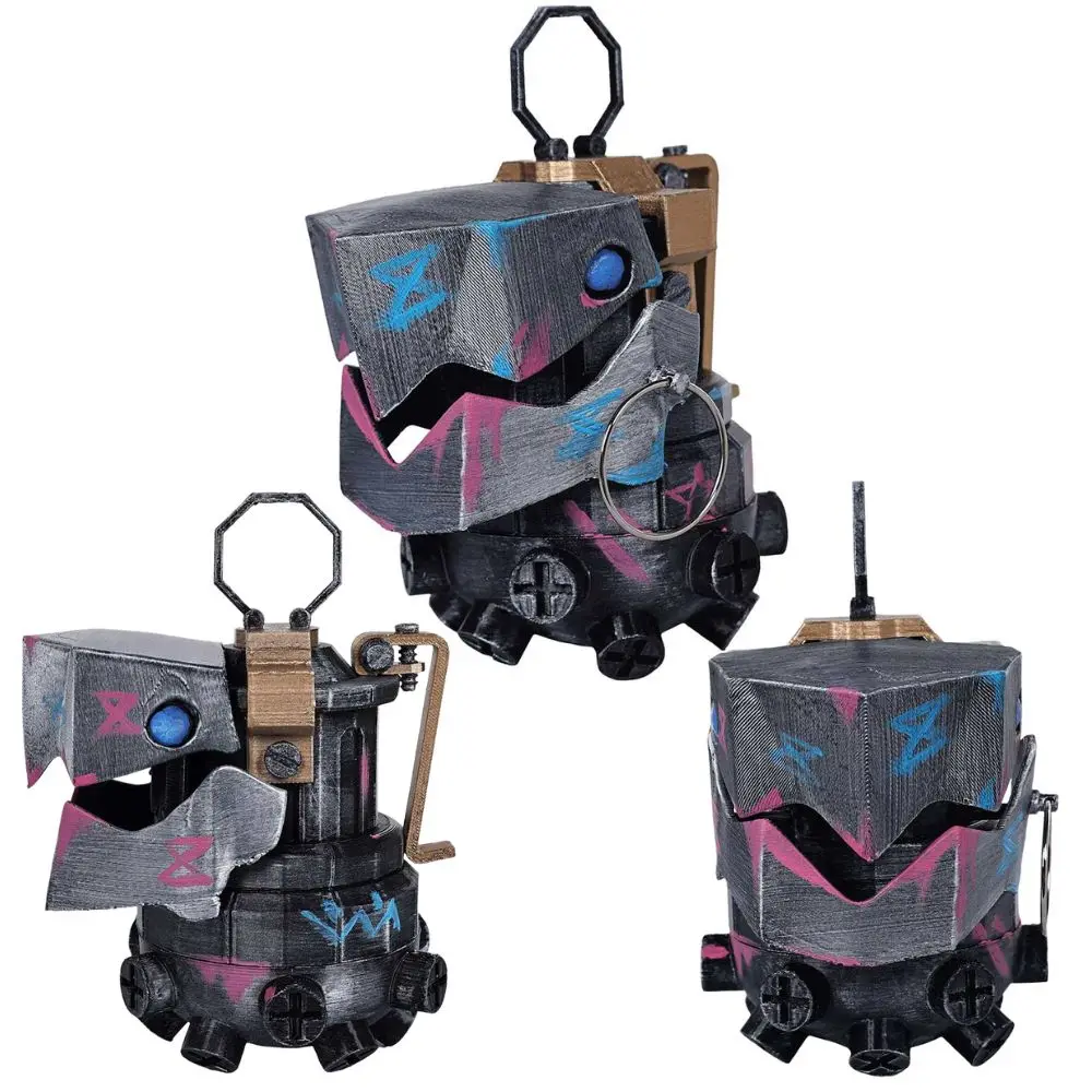 Arcane LOL Jinx косплей Chomper акула оружие брелок реквизит фантазия маскировка для