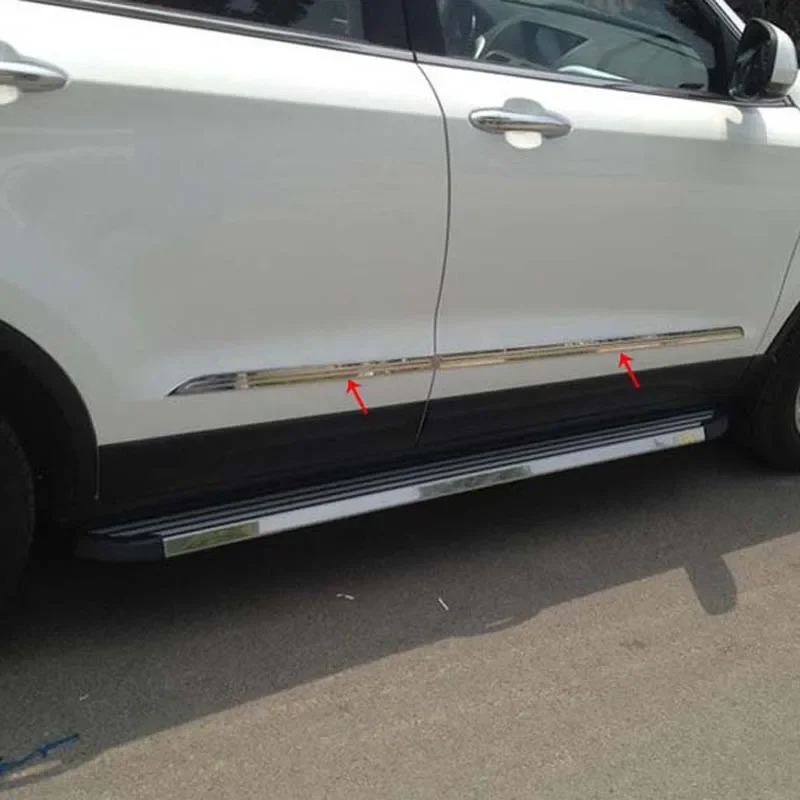 4 шт. для FAW BESTURN X80 2013-2017 отделка кузова дверная панель декоративная полоса из