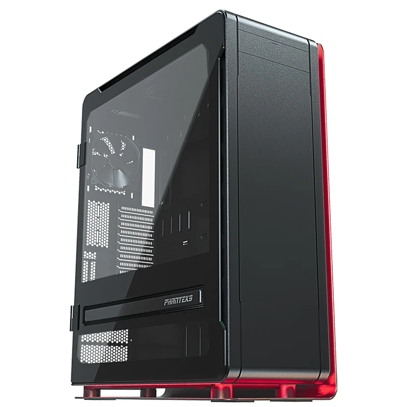 

Panteks 916 RGB EATX All-Tower Side Water-Permeable Desktop Computer Large Host Aluminum Case Desktop Computer Case