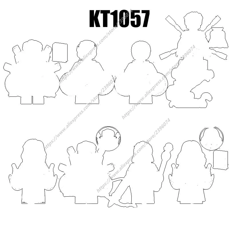 1 шт. Детский конструктор экшн-фигурки