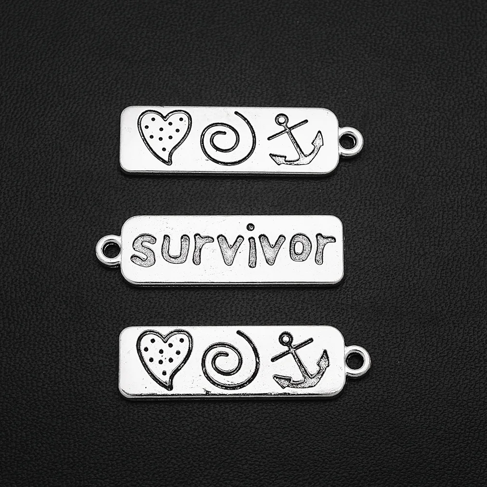 10 шт./партия подвески в виде сердца х35 мм