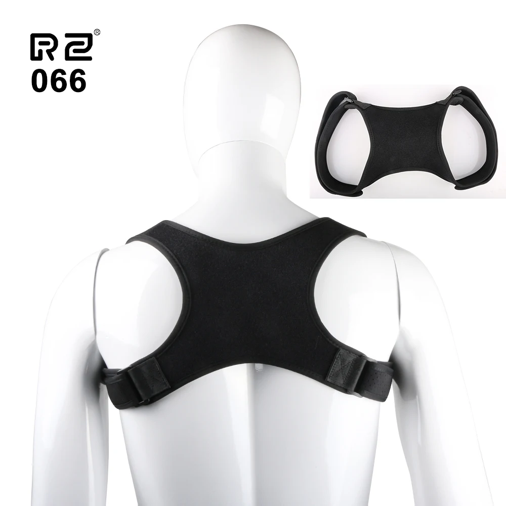 

Fitness Brace Support Belt Workout Equipment Adjustable Corrector Clavicle Spine Back Shoulder Lumbar Correction Dropshipping RZ