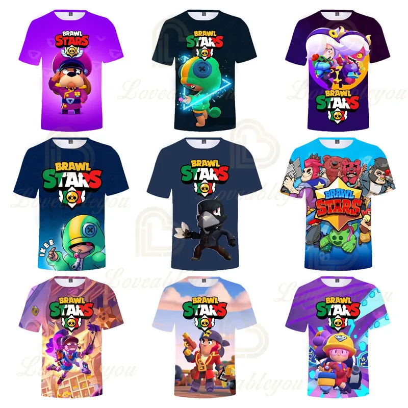 

Shark Janet Bonnie Ruffs T Shirts SUV Mr.P and Star, Children Kids T Shirts Game 3d Boys Girls Tops T-shirt Teen Clothes