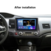 android 10 car stereo radio for honda civic 8 2005 2012 multimedia video player navigation gps 2 din 4g wifi audio dvd