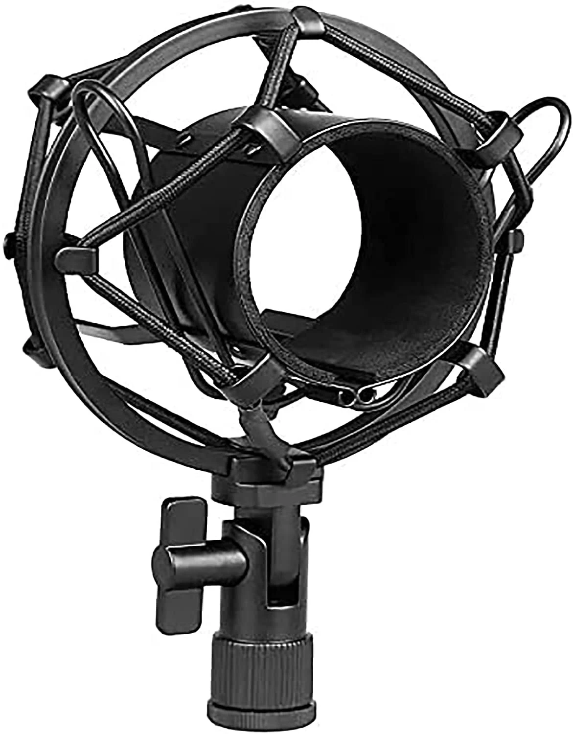 

LY Shock Mount Studio Recording Microphone Stand Mic Holder (black) 5 Core