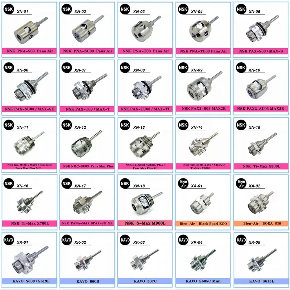 Стоматологический картридж с воздушной турбиной ротор COXO BEING Dengh
