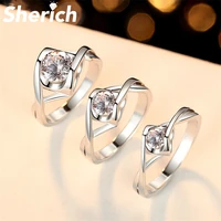 sherich moissanite cutout heart ring women 925 sterling silver luxury elegant couple jewelry anniversary gifts for girls