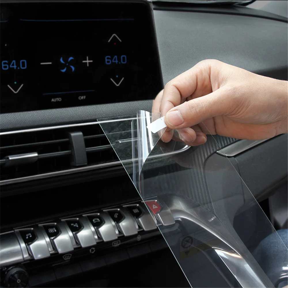 

1 Set 9.7 inch Auto Car Navigation Tempered Glass Film Screen Protector Case For Peugeot 308 408 508 208 Drop Shipping