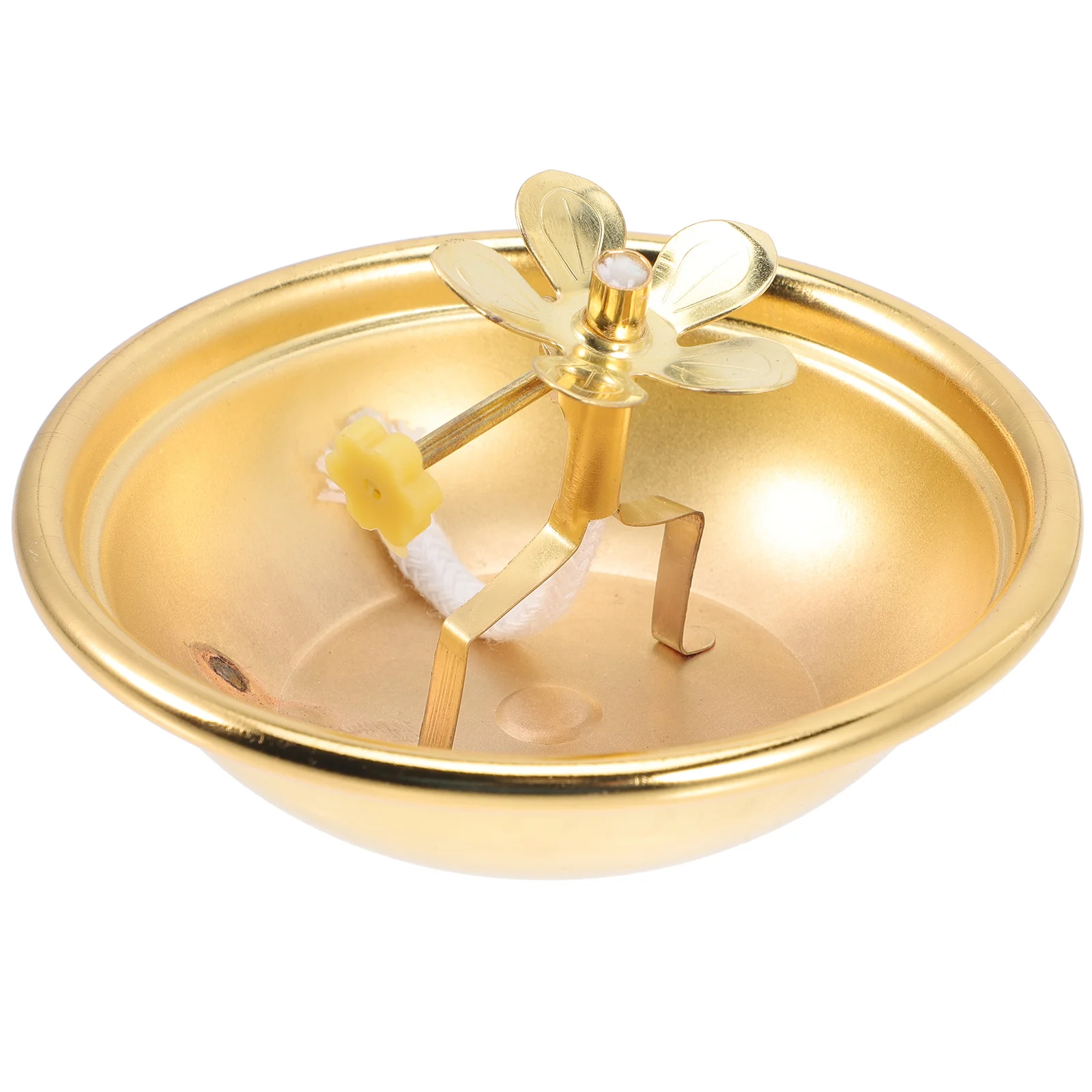 

Oil Lamp Dish Kerosene Lamps Lotus Decor Butter Temple Ceramic Glass Adornment Upholstery Trimative Lamp