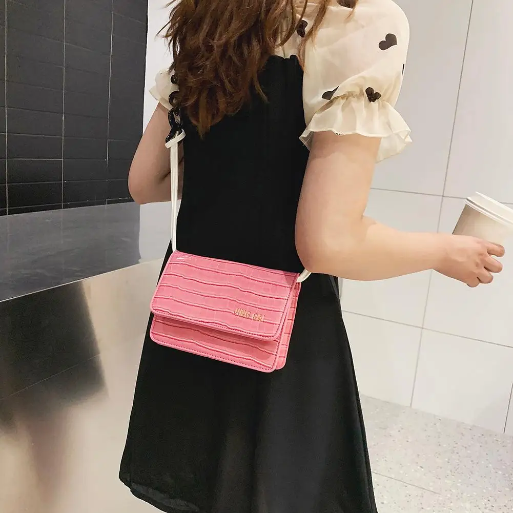 

Винтажная сумка через плечо для женщин, многофункциональный портативный удобный классический кошелек из искусственной кожи, сумки-мессенд...