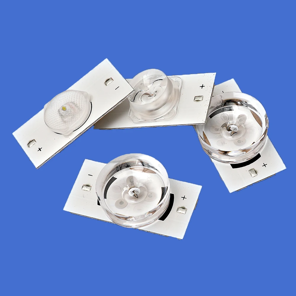 1 шт. новые высококачественные светодиодные лампы 3 в 6 SMD с оптической линзой для