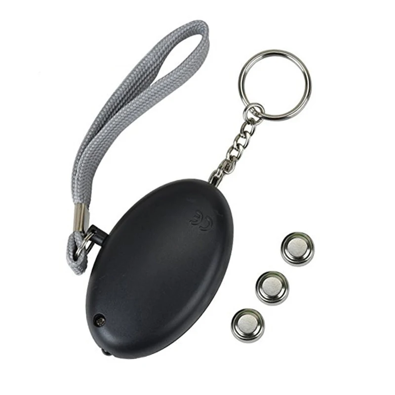 

Self Defense keychain loud alarm 130DB Ultra high DB alarm small portable Women defensa personal alarm handbag decoration alarm