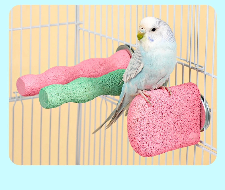 Подставка для попугая птицы смоляные стоячие шлифовальные палочки лапы обрезка