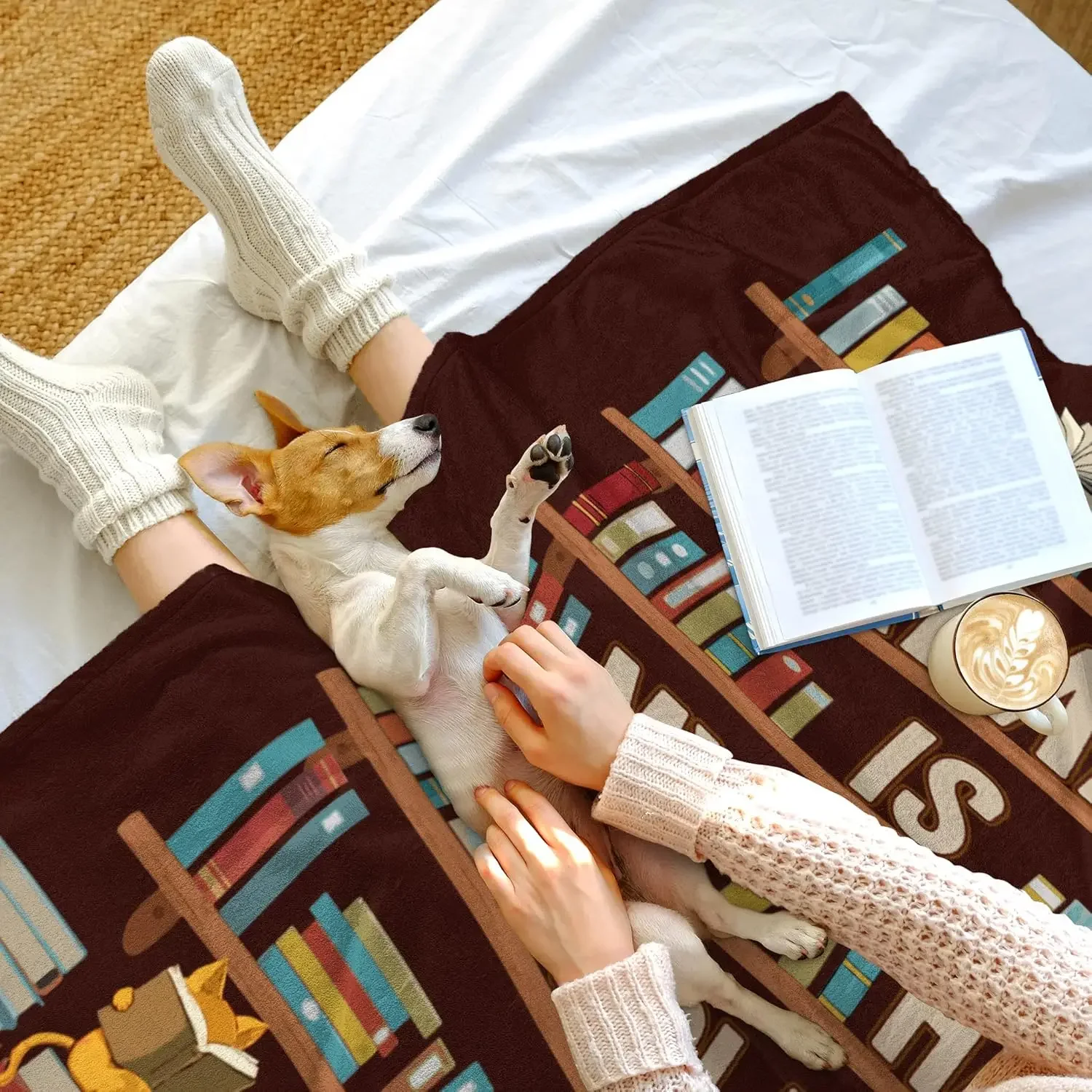 Подарки для любителей книг одеяло Amantes del libro манты бросать книжный клуб чтения