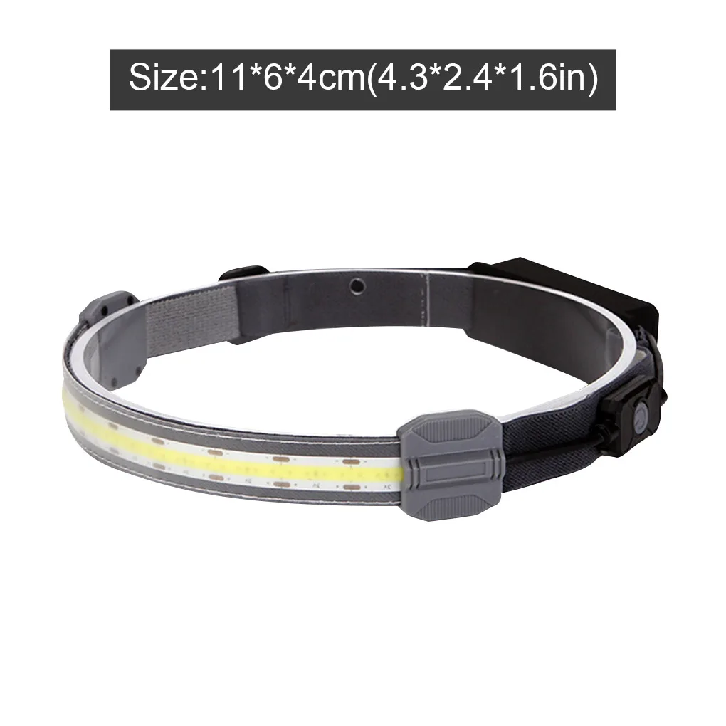 

Светодиодный налобный фонарь 350 люмен, светильник Ночной фонарь для кемпинга и рыбалки, фонасветильник с 3 режимами работы, фонарь для наруж...