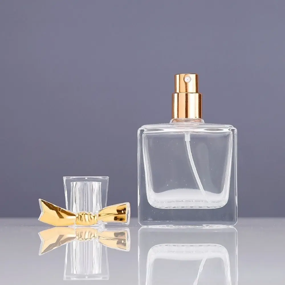 

30ML Luxury Perfume Glass Spray Bottle Portable Clear Cosmetics Alcohol Atomizer High Capacity Empty Bottles Refillable