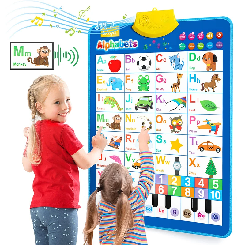 

Chart for Wall Games Activities Toys Interactive Kids Educational Learning Alphabet Electronic Preschool Gifts Birthday Toddler