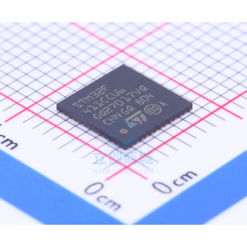 

Флэш-память STM32F411CCU6TR, флэш-память 100 МГц, 256K @ x8bit RAM: КБ MCU (MCU/MPU/SOC)