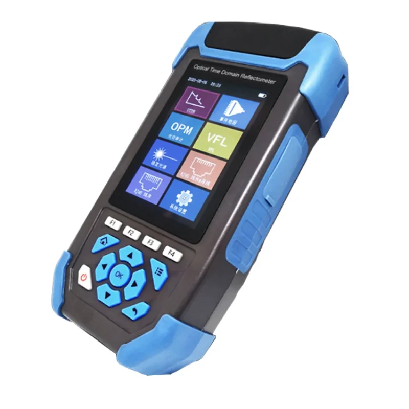 8 в 1 измеритель мощности VFL светильник источник RJ45 тестер 60 км 24/22 дБ 1310/нм карта