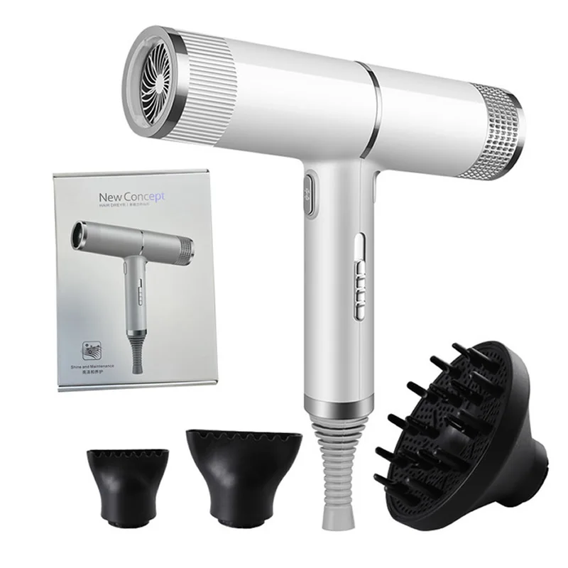 

Фен для волос, диффузор для фена, бытовая техника, сильный ветер, мощный Фен для волос, синий светильник, анионы, Антистатические инструменты...