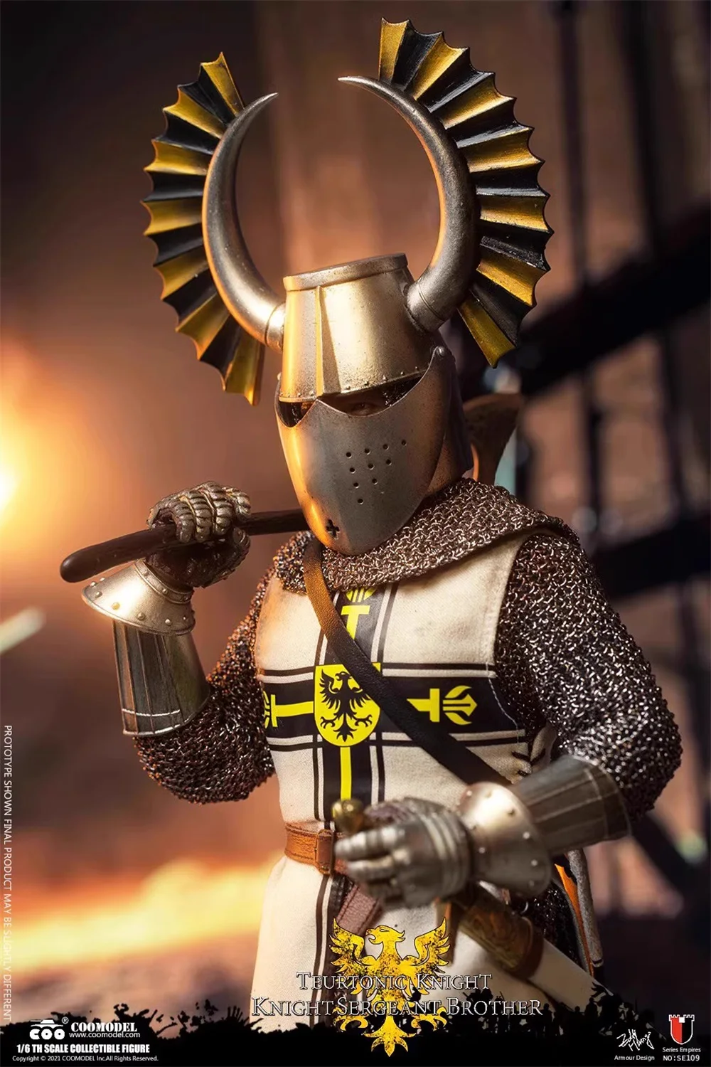 1/6 COOMODEL SE109 среднего возраста имперский рыцарь стандартная версия полный набор
