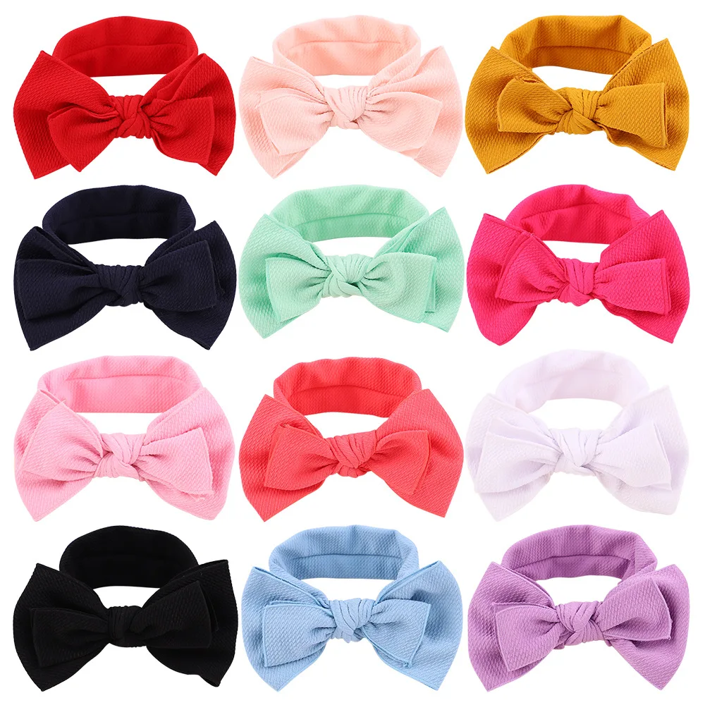 

Baby Nylon Headbands Hairbands Hair Bow Elastics for Baby Girls Newborn Infant Toddlers Kids