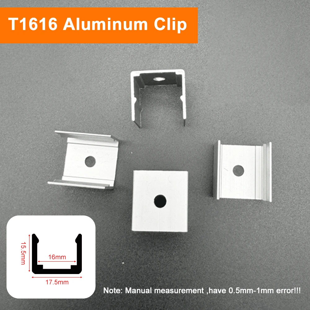 

Светодиодные неоновые трубки, фиксированные зажимы, аксессуары высокого качества, алюминиевый разъем с пряжкой для WS2811 WS2812B, полоса света, держатель из силикагеля