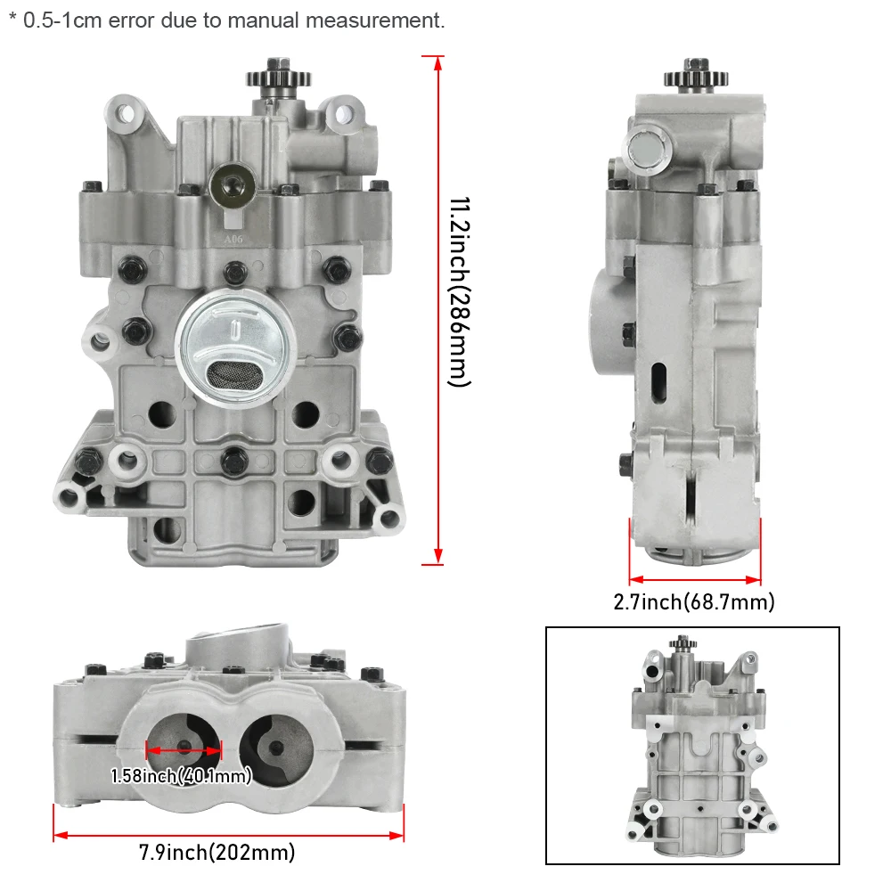 23300-2G401 233002 Балансировочный вал масляного насоса G401 в сборе для Hyundai Santa Fe 2.4L 2016-2018