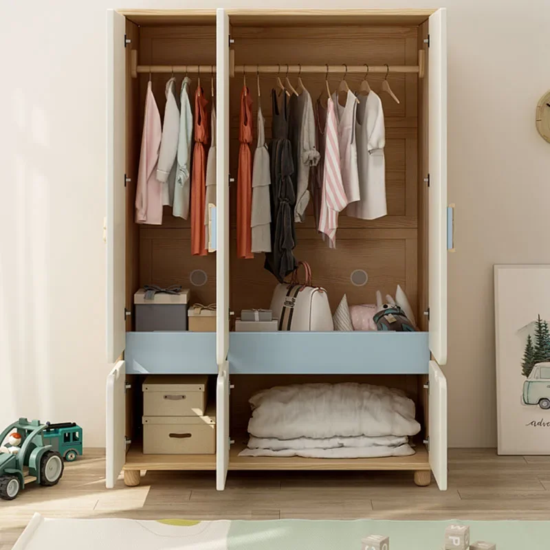 Роскошные шкафы с выдвижными ящиками для хранения вещей в спальне деревянные