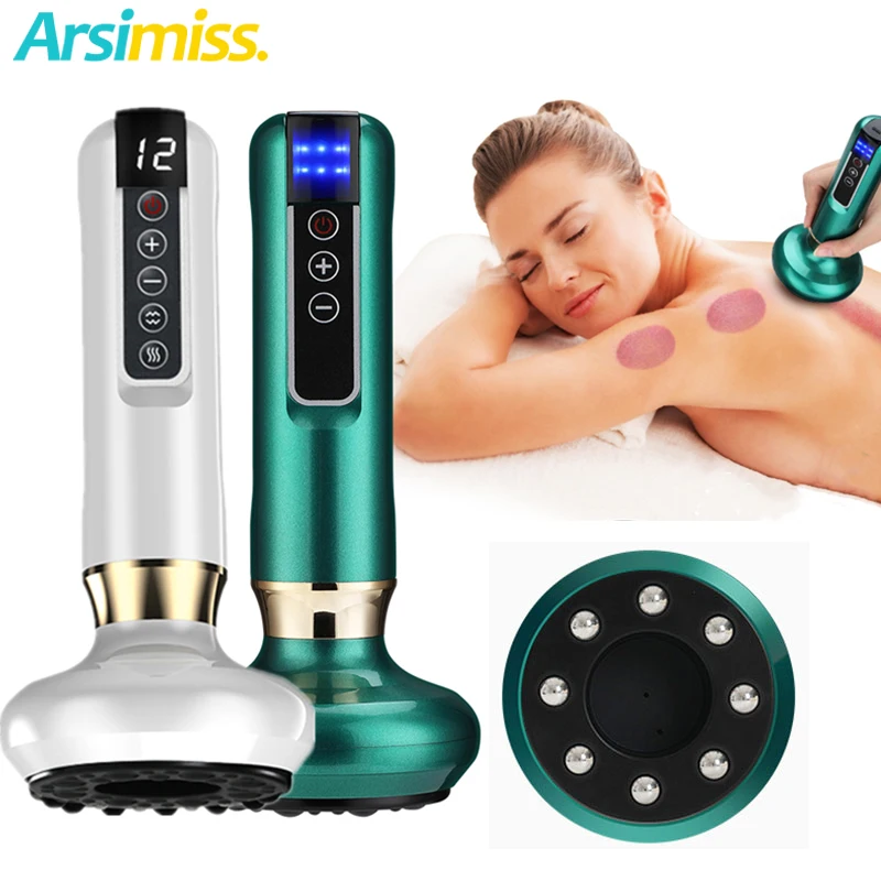 

Electric Cupping Therapy Set Anti Cellulite Massage Suction Cup Meridian Guasha Vacuum Body Massage Jars Physiotherapy Scraping