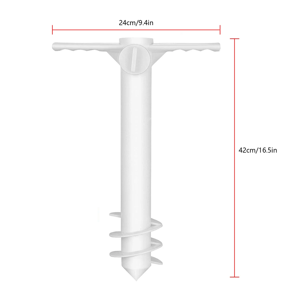 

Зонт с песочной подставкой, пластиковая вертикальная вешалка, ветрозащитная портативная основа для зонтика