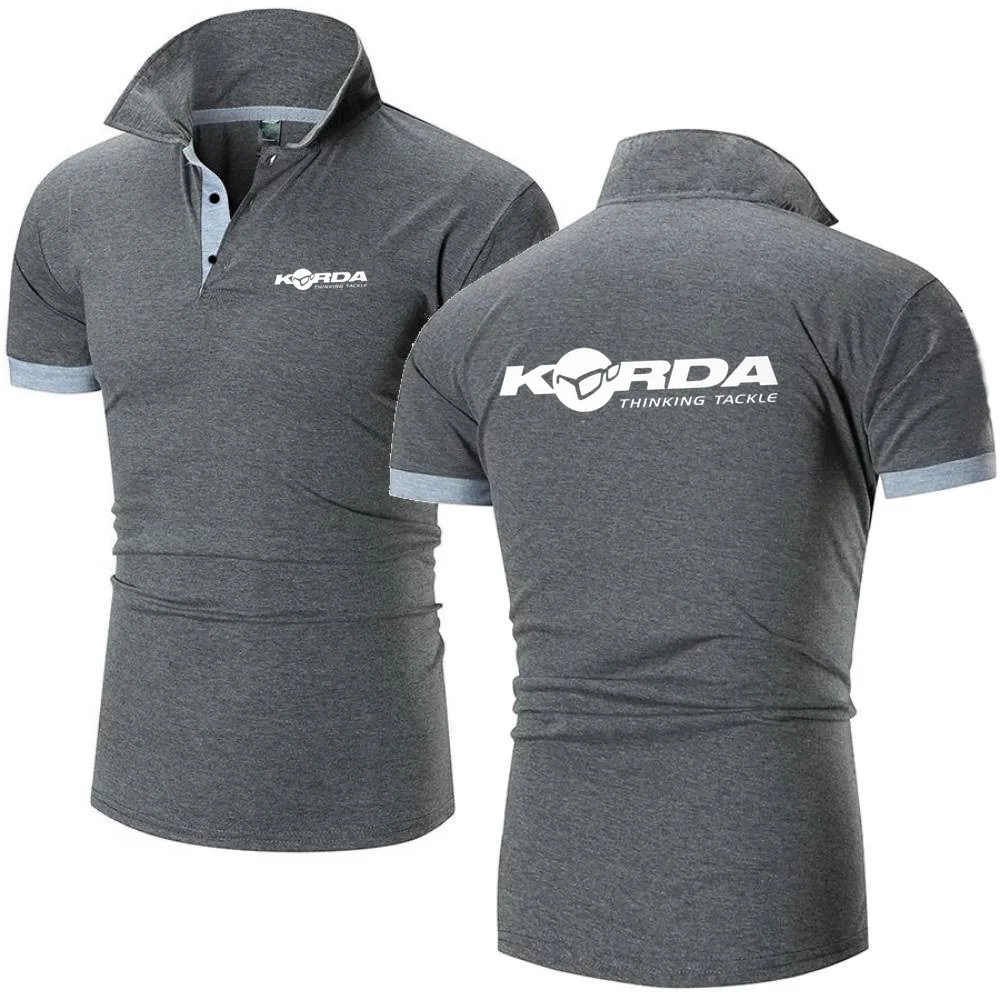 Молодежные мужские рубашки поло Футболки Верхние футболки в стиле Korda Tribute ​