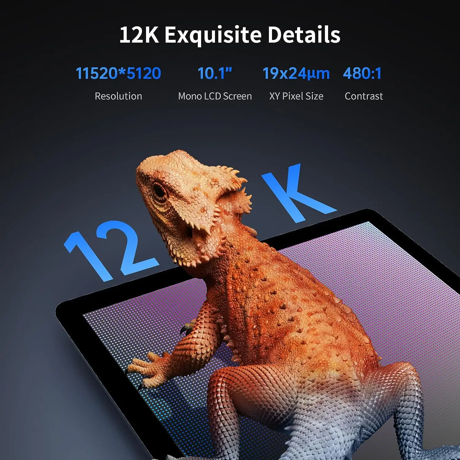 ANYCUBIC Photon Mono M5s 12K полимерный 3D принтер 10 1 дюймов HD моно-экран без выравнивания в 3