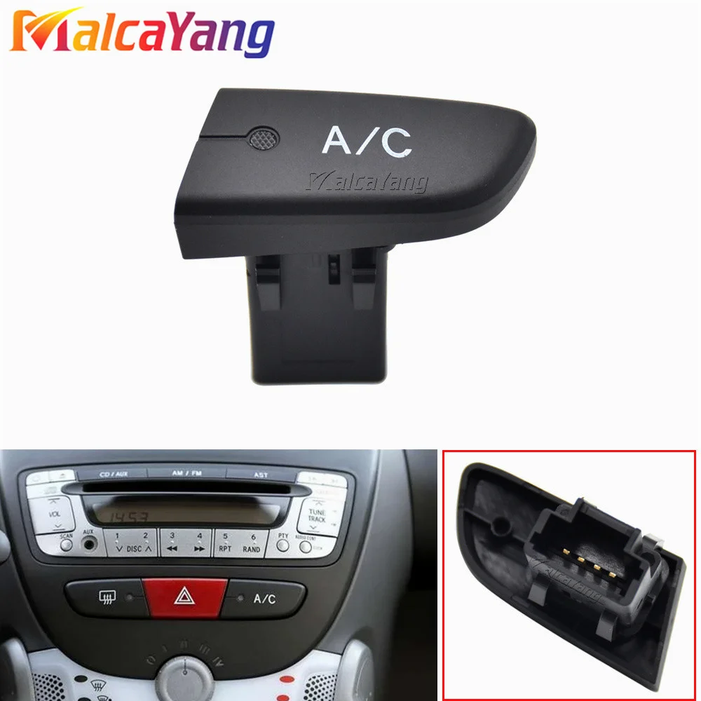 

6554KX Air Conditioner Unit Control Switch For Citroen C1 Peugeot 107 Toyota Aygo Mk1 2005-2014 6554.KX 6554 KX