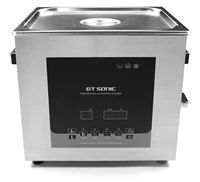 gt sonic 40khz 13l ultrasound tools digital heated ultrasonic cleaner for tools store parts cleaning