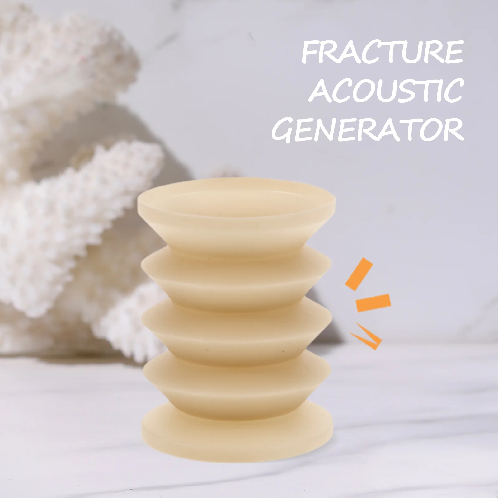 6 шт. звуковой опоры для растрескивания костей языка ко Дню дурака