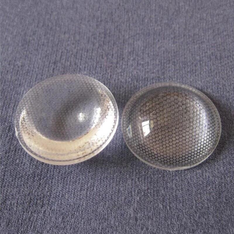 

#SRUH-23 High quality Led Optical Lens, Convex Lens, Size 23X8mm, 60 degree Mesh Surface, PMMA materials