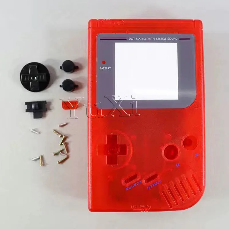 Полный набор YuXi для игровой консоли Gameboy GB Classic DMG с комплектом кнопок корпус